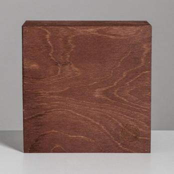 Ящик деревянный «Мужская», 20 × 20 × 10 см 5054569