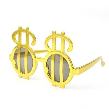 Карнавальные очки Доллары