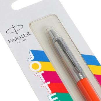 Ручка шариковая Parker Jotter Color оранжевый M син/стерж блистер 1135728 4579971