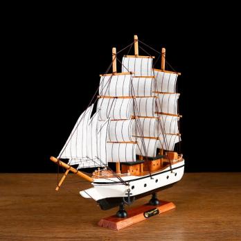 Корабль сувенирный средний «Мортан», борта белые, 33х31х5 см 1531142