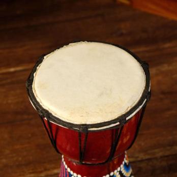 Музыкальный инструмент Барабан Джембе 20 см МИКС 1224973