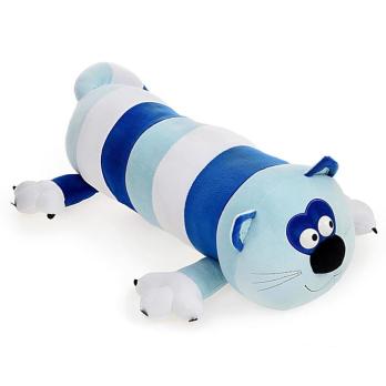 Мягкая игрушка ""Кот-Батон"", цвет голубой, 56 см 4708323