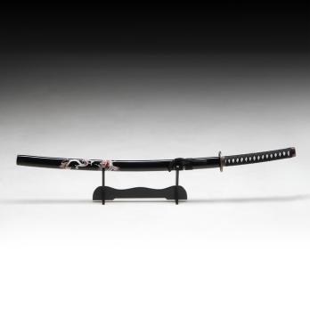 Сувенирное оружие «Катана на подставке», ножны с драконами, 96 см 732800