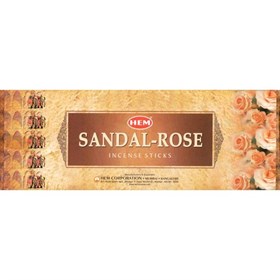Благовония Hem Sandal-Rose (сандал-роза) четырехгранник